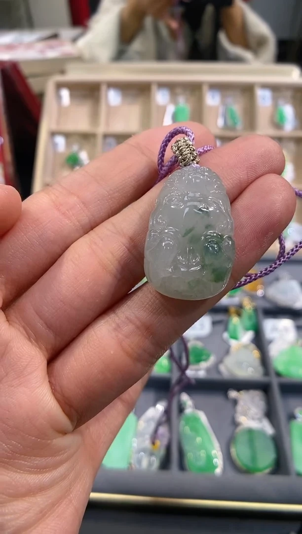 【闪购商品】翡翠吊坠(不含链)未镶嵌龙头