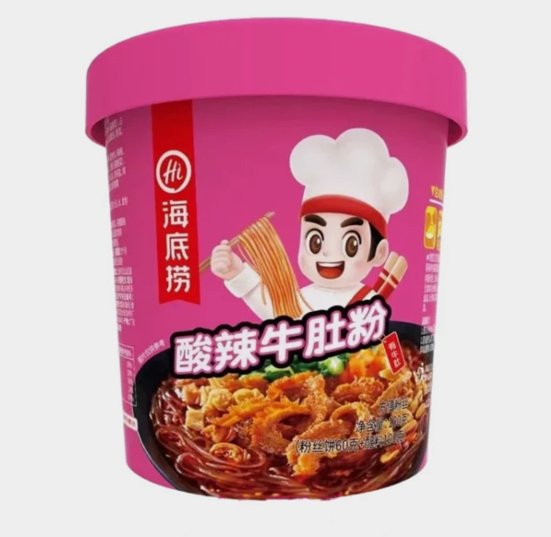 海底捞酸辣牛肚粉/番茄粉/酸辣粉 【日期到25年7月6日】
