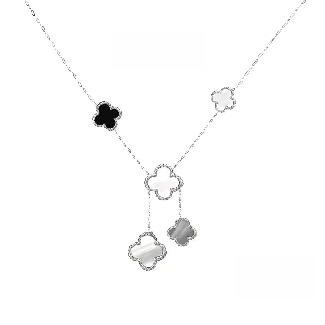 iosn 合金仿珍珠项链 F3 【六花项链】    精致轻奢 气质百搭