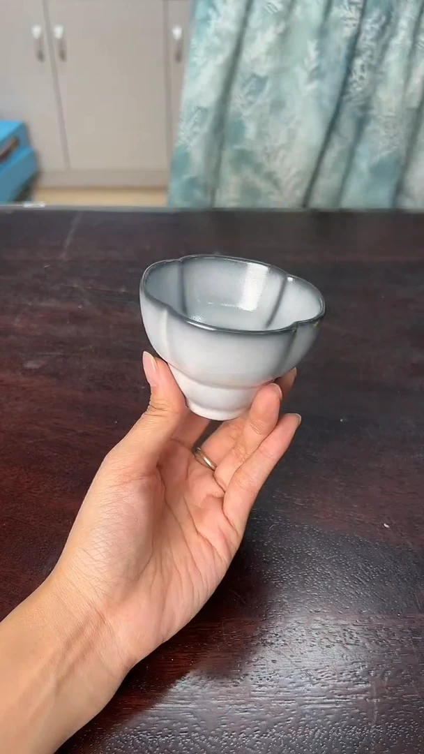 龙泉云间青瓷小米茶器