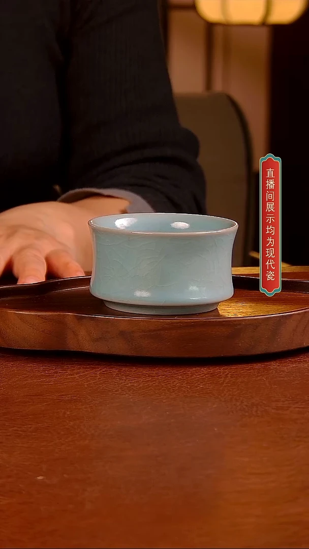 瓷片375号束腰杯