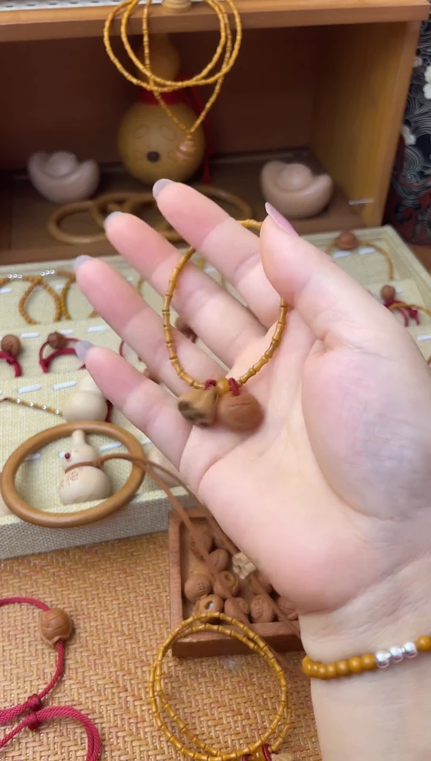 手串/手链核桃竹节手串一物一拍好运连连款