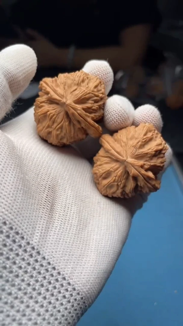 桃核把件a177  白狮子 39尺