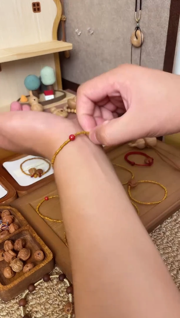 竹节手串一物一拍莎莎 款