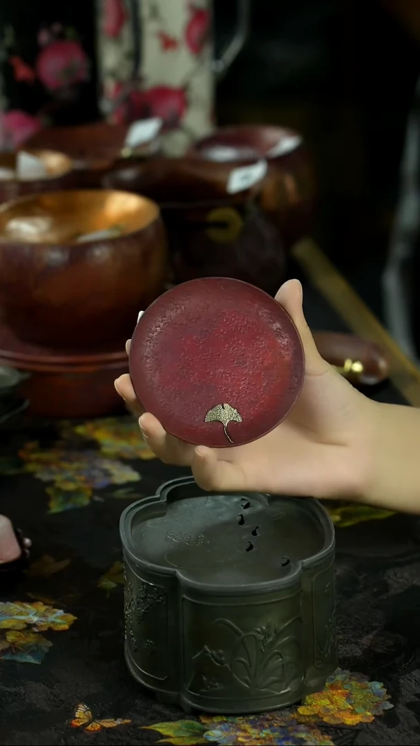 中秋国庆景德镇手绘瓷器