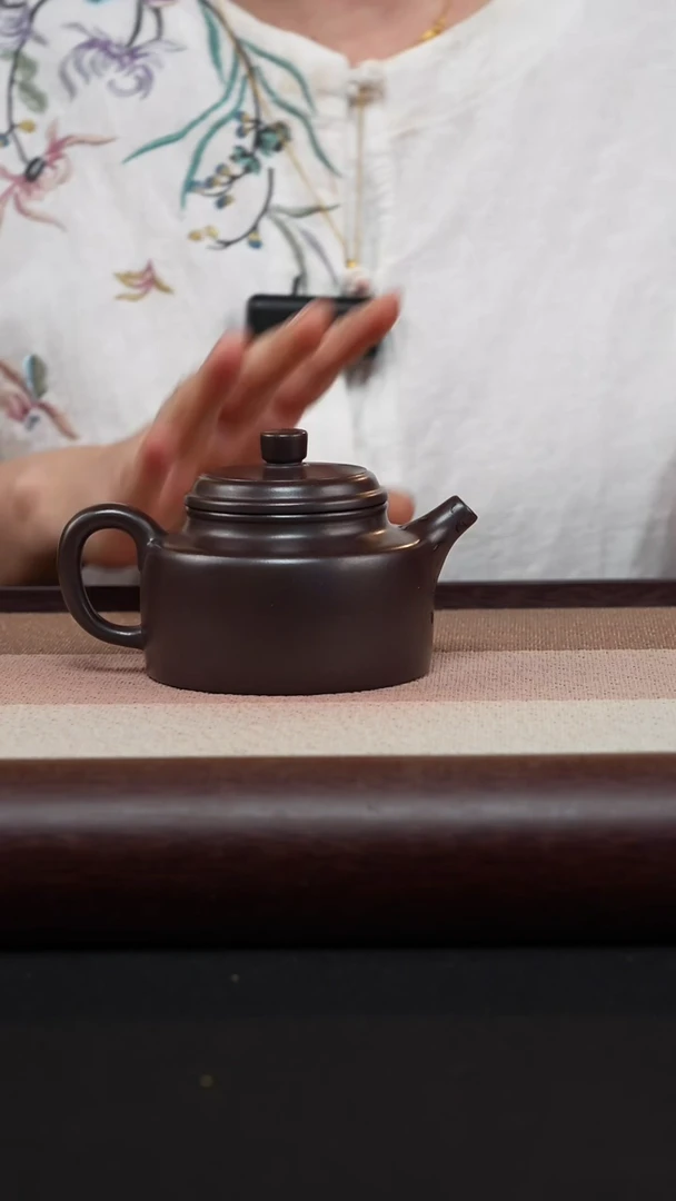 【闪购商品】紫砂茶壶德钟-紫茄泥-MH-1643