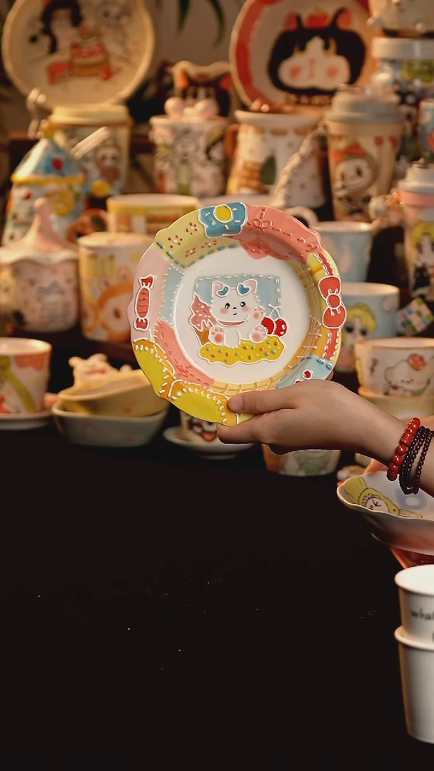 其他景德镇釉下彩手绘设计师款陶瓷