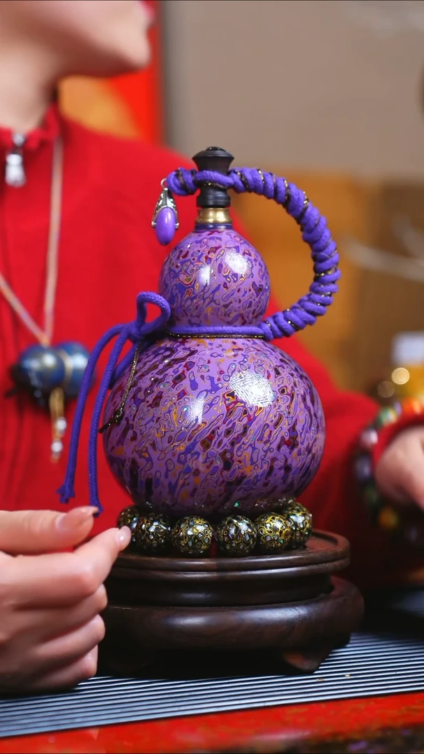 【闪购商品】JN063情人礼臻选大漆酒葫芦