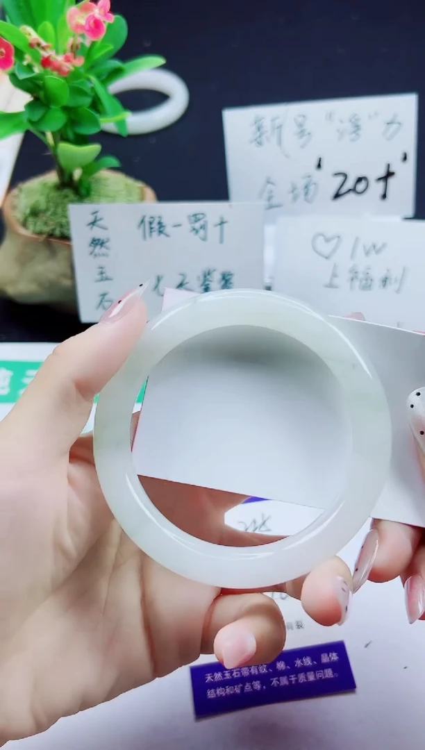未镶嵌手镯石英质玉225-59/60