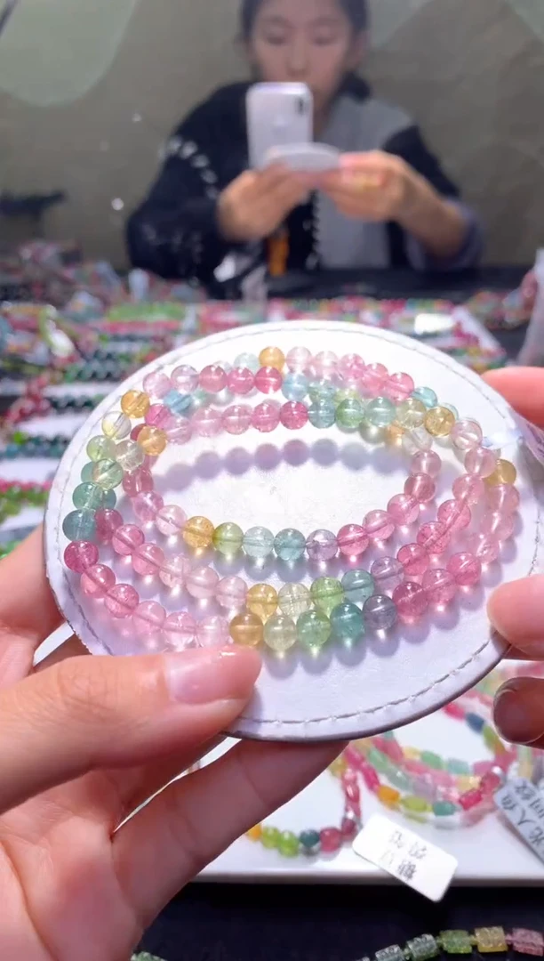 未镶嵌手串碧玺A20【天然碧玺】