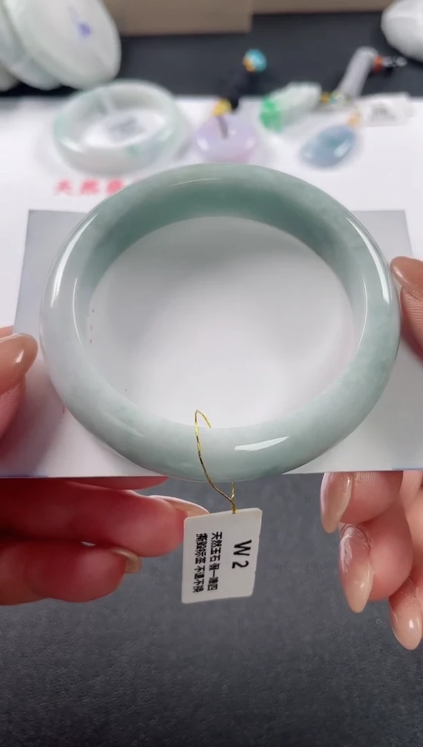 未镶嵌手镯翡翠 基地发货H 0584 56+