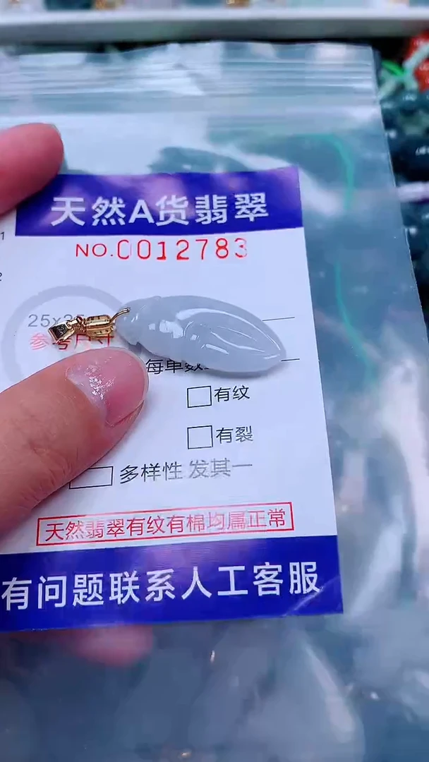 吊坠(不含链)未镶嵌翡翠1