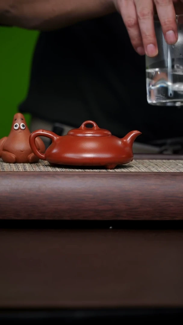 原矿手工朱泥140CC