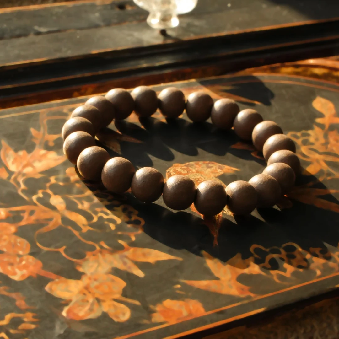 【花蕊夫人】滋气养红中药手串非遗古法手工艺天然制作合香珠手串