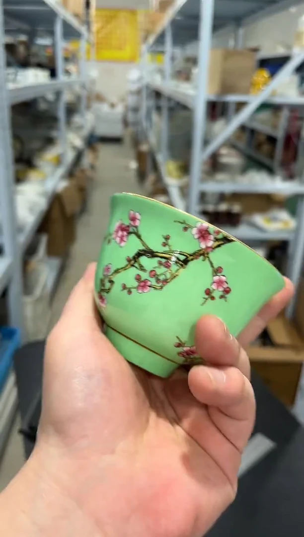 杯子骨瓷（简装）小茶碗一个