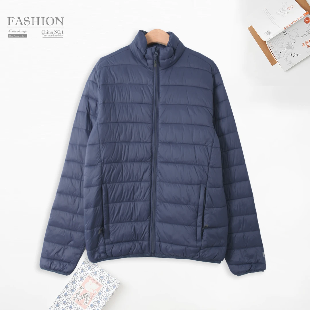 冬季男士绗缝棉服保暖舒适防风防水连帽棉衣上衣00161日常通勤风