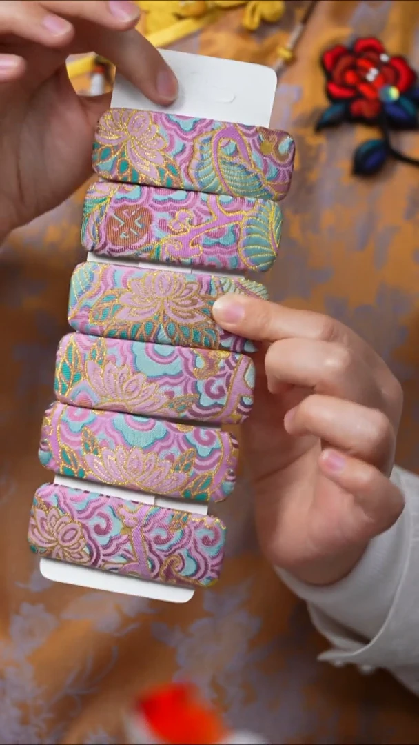 织绣发一个非遗国风手工美物