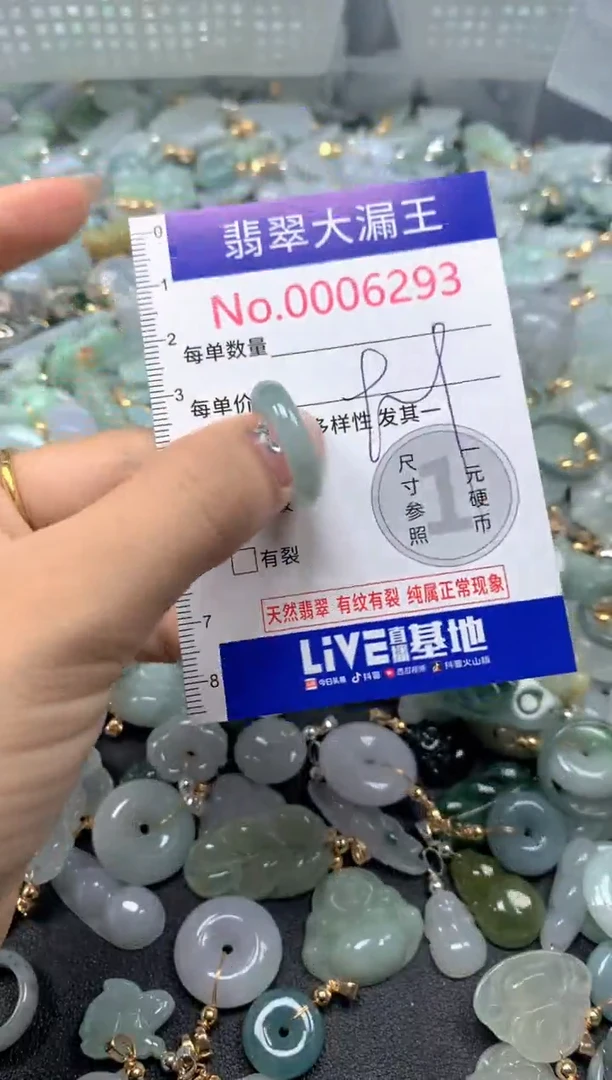 颈饰未镶嵌翡翠6293