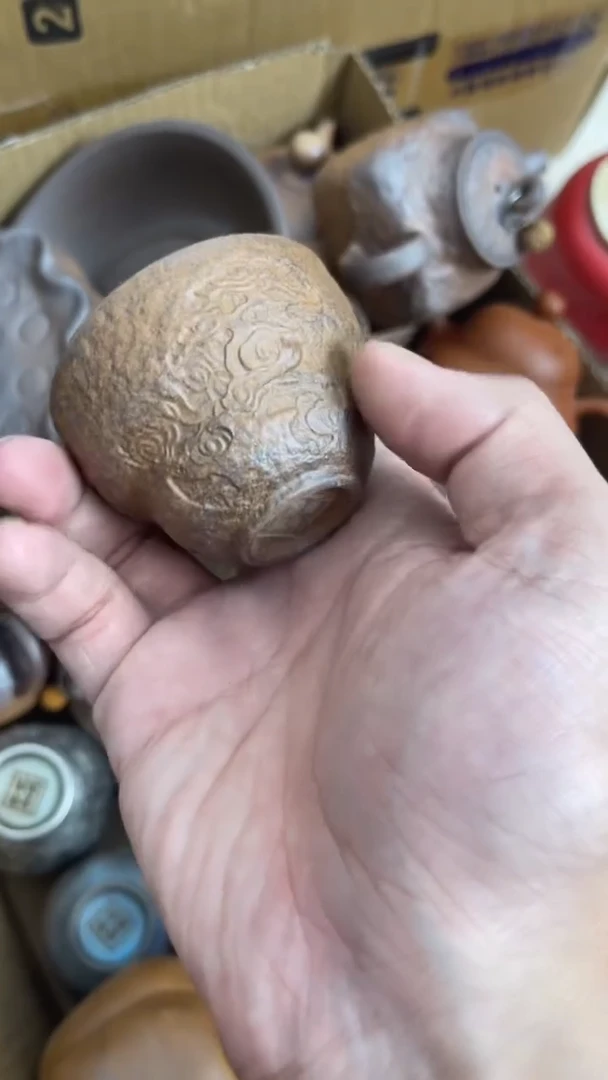 岩泥茶器-000000000葫芦杯