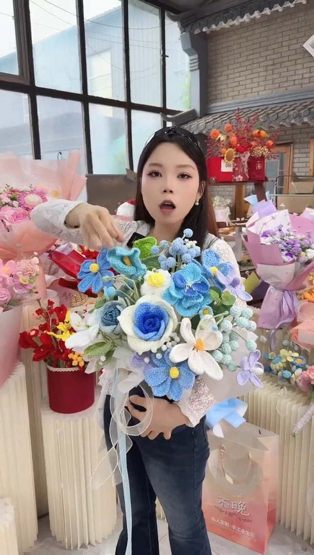 非遗手工定制花束，孤品清仓！！