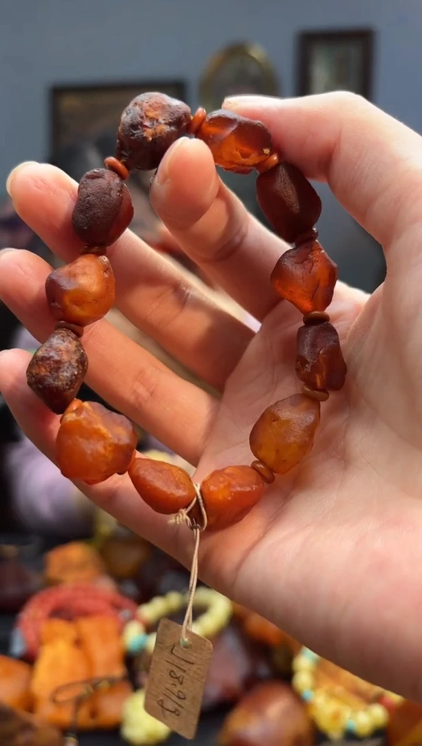 手串琥珀未镶嵌手串