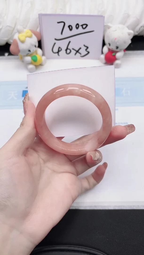 未镶嵌手镯石英质玉71-54