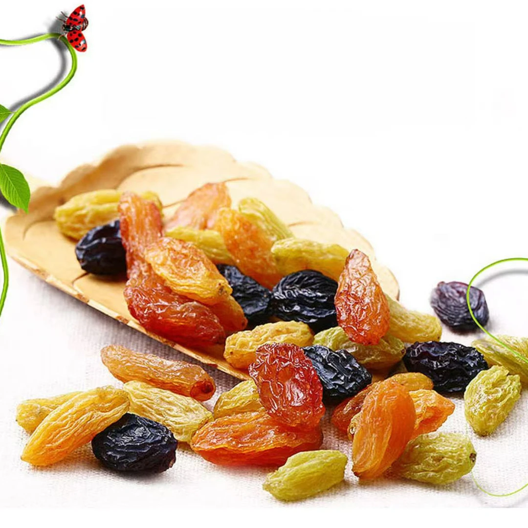 【净重1斤】--部分有核多彩葡萄干新疆吐鲁番特产-250g*2