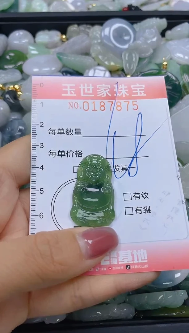 【闪购商品】翡翠颈饰未镶嵌闪购0187875