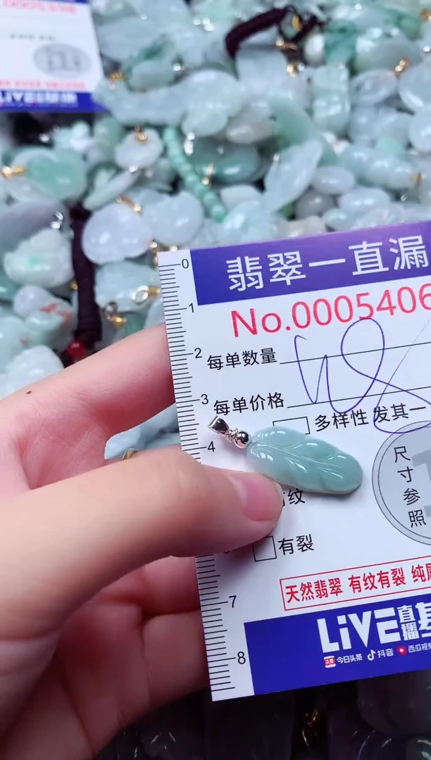 吊坠(不含链)未镶嵌翡翠5406