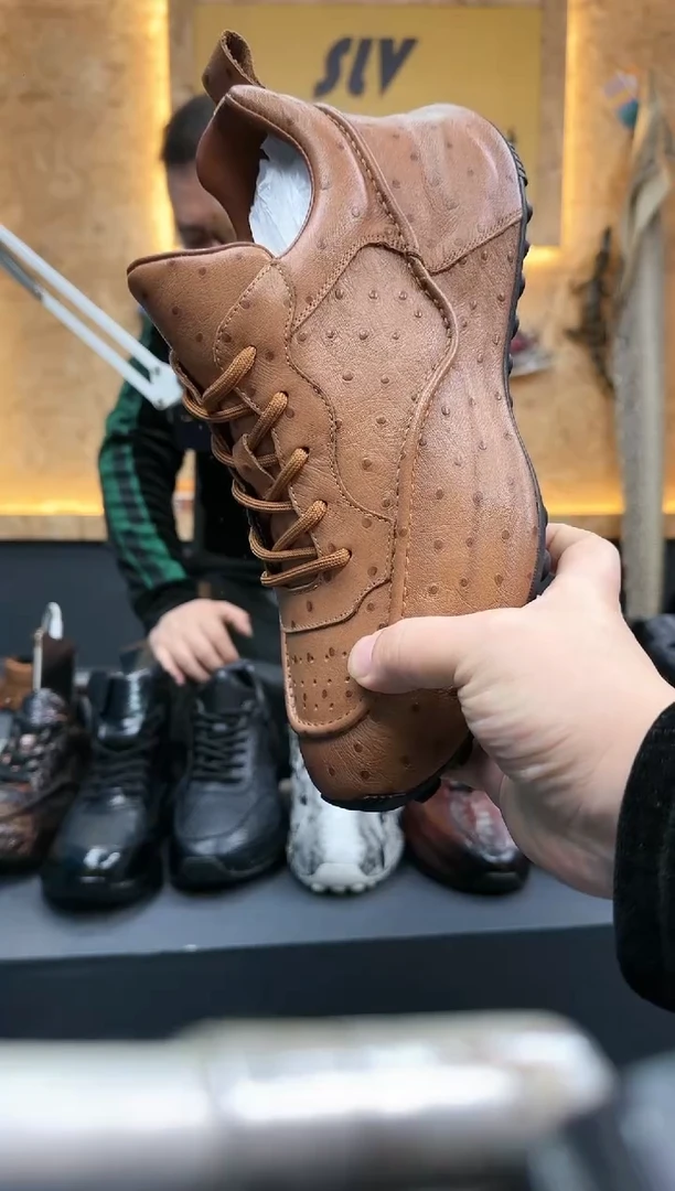 磨砂皮（牛皮）42码棕色5208