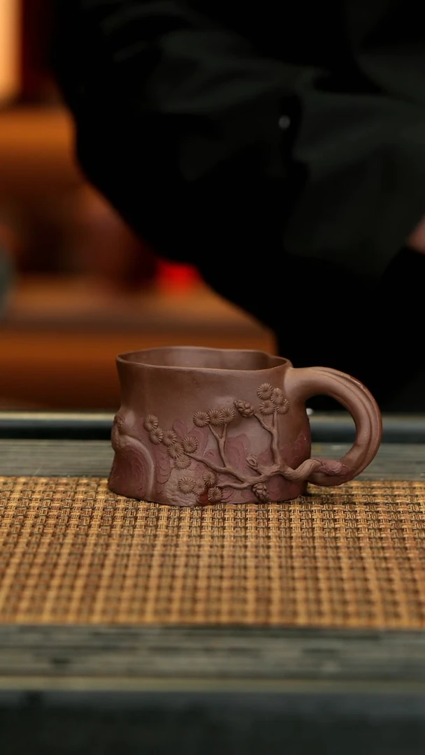 【闪购商品】紫砂茶壶XS57松桩杯 紫