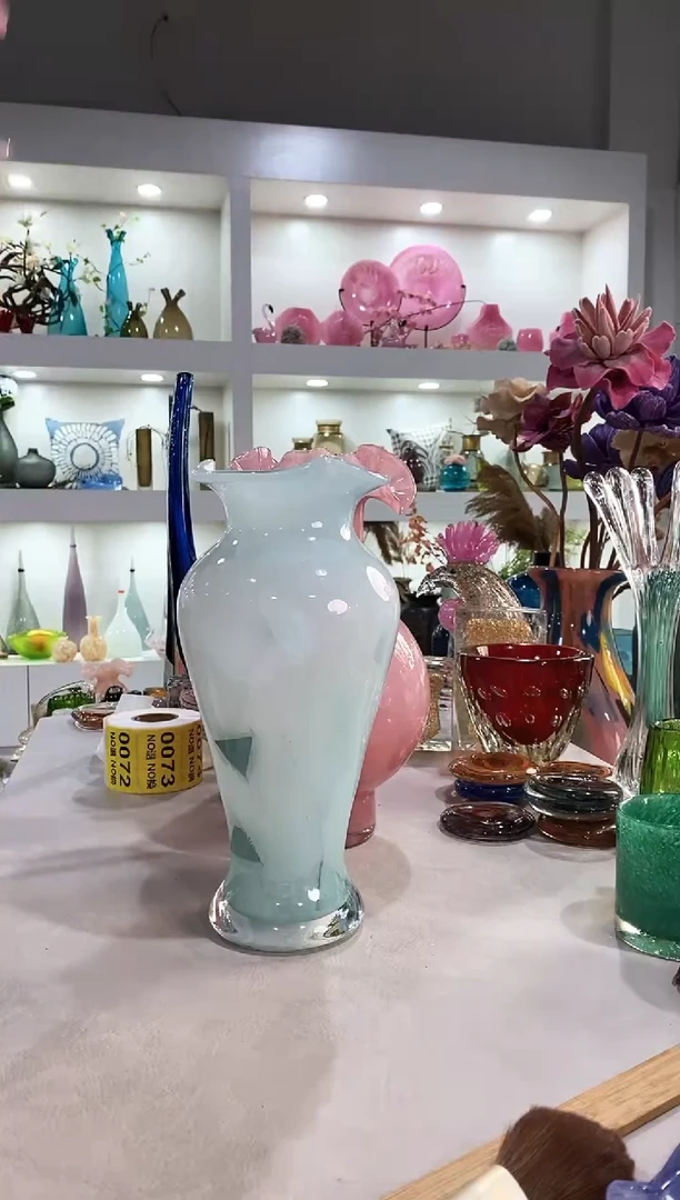慕忆家手作琉璃花瓶