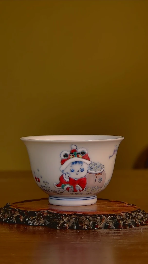 【闪购商品】杯手工手绘杯杯很美丽