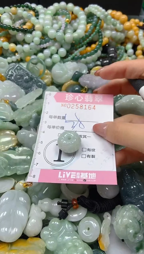 翡翠未镶嵌颈饰闪购0258164