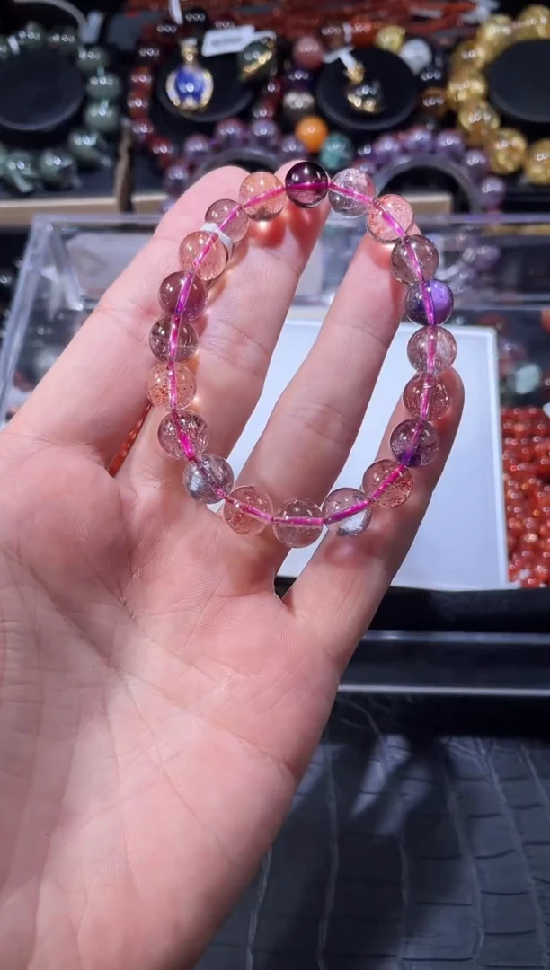 未镶嵌手链水晶超七单圈手链A9