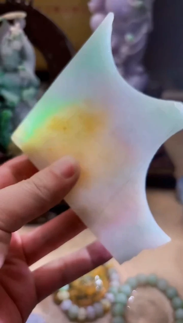 未镶嵌挂件翡翠A货张优9259