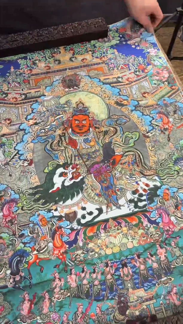 装裱画藏御梵臻高端精选链接W990