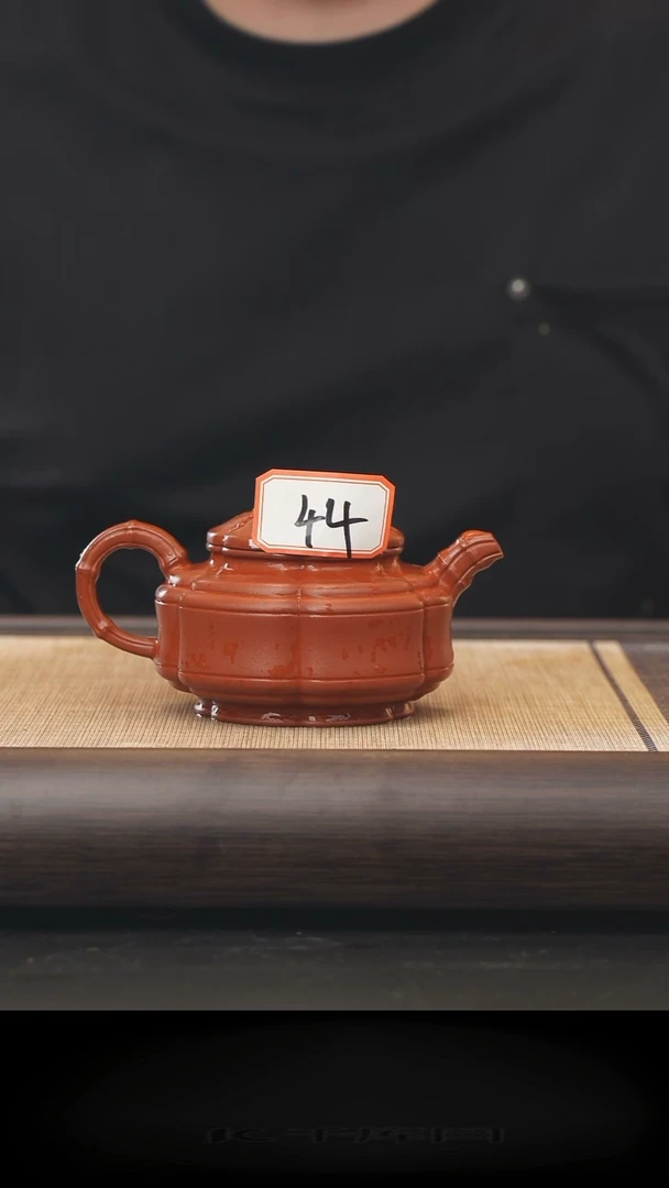 茶壶紫砂44号全手工制作紫砂壶