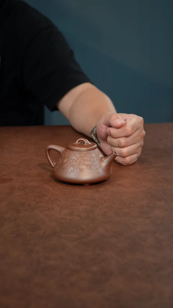 茶壶紫砂阿****会石瓢
