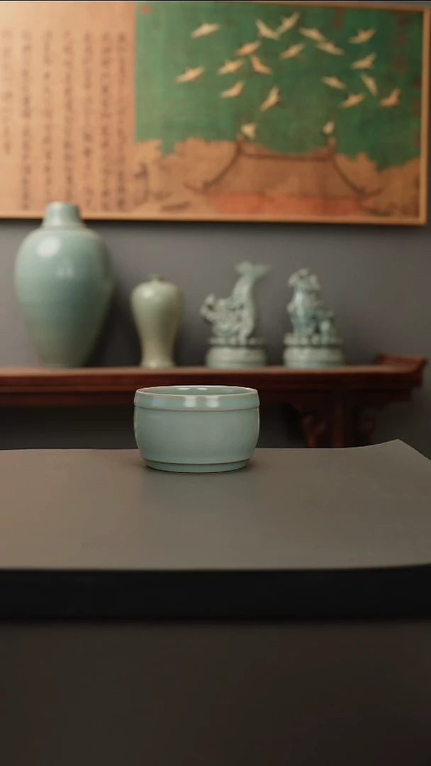 杯原产地原矿    鼓腹杯 微瑕