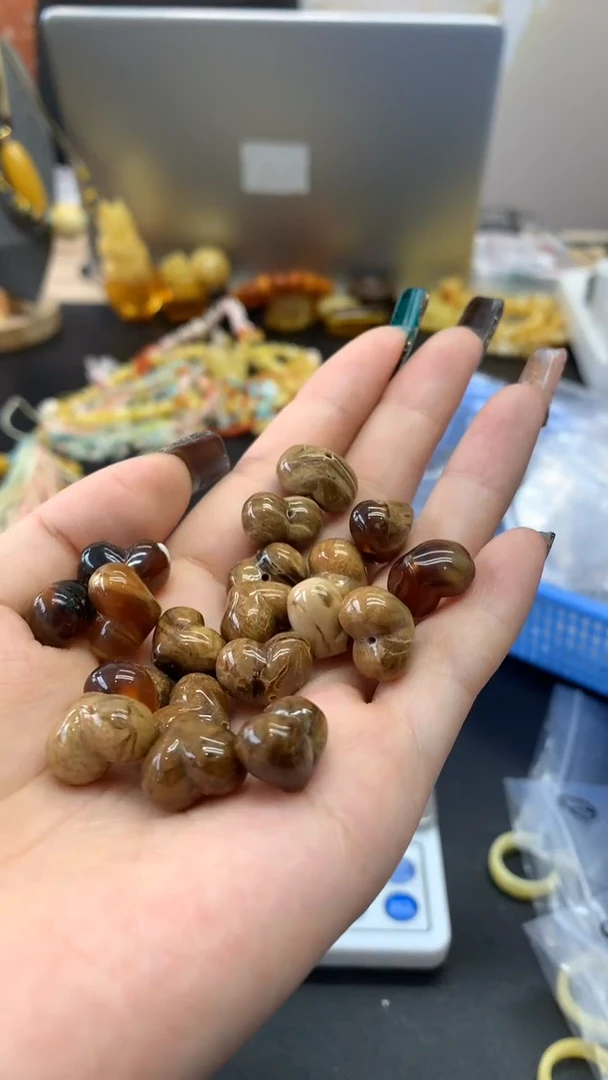 未镶嵌琥珀珠宝奇石1576多样性发其一默认有瑕