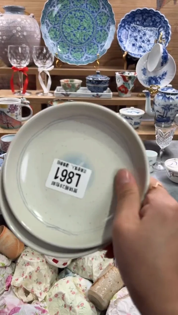 瓷片奔****鱼     L861