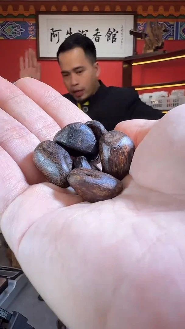 沉香吊坠49号海南舍利子2克+多样性发一