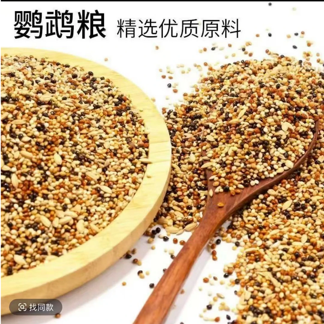 鹦鹉虎皮牡丹养殖场专用精混合粮