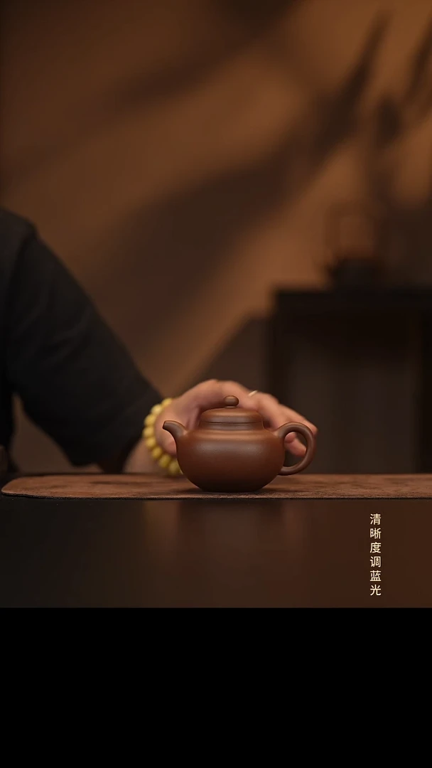 允禾斋  紫砂壶  柿圆