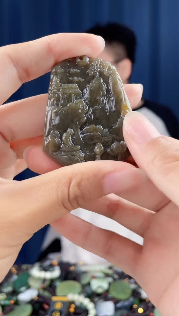 未镶嵌和田玉挂件拍一发一，多样性发货