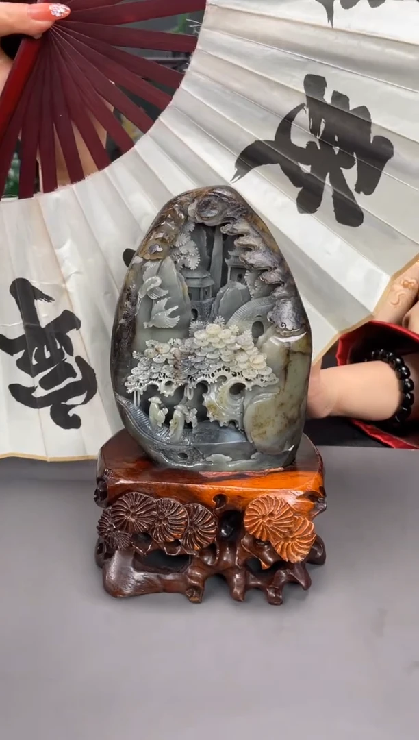 未镶嵌和田玉摆件摆件