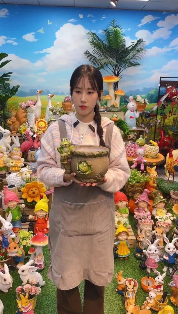 【闪购商品】无铅玻璃青蛙鱼缸