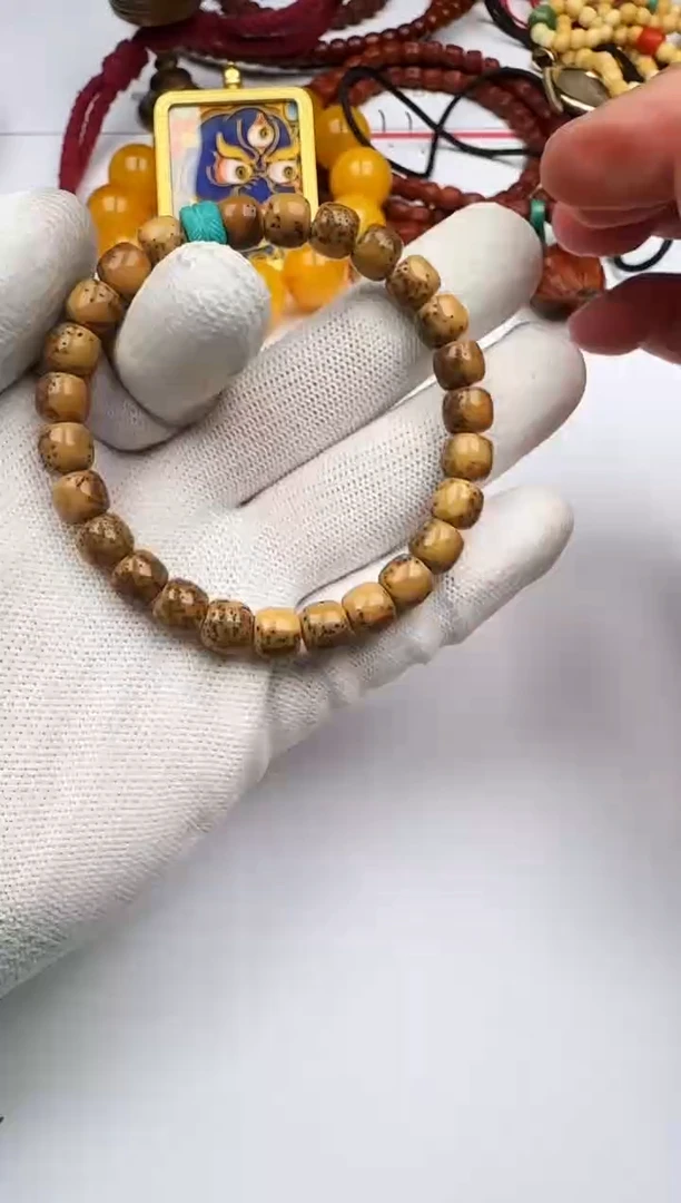 手串菩提未镶嵌星月菩提 手串