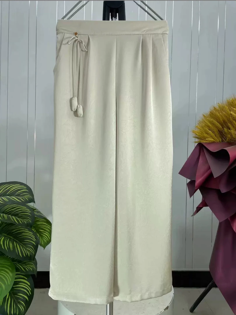 8651中式直筒裤夏季凉感 甜园鲜果